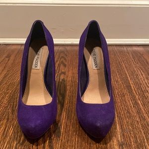 Steve Madden Purple Heels